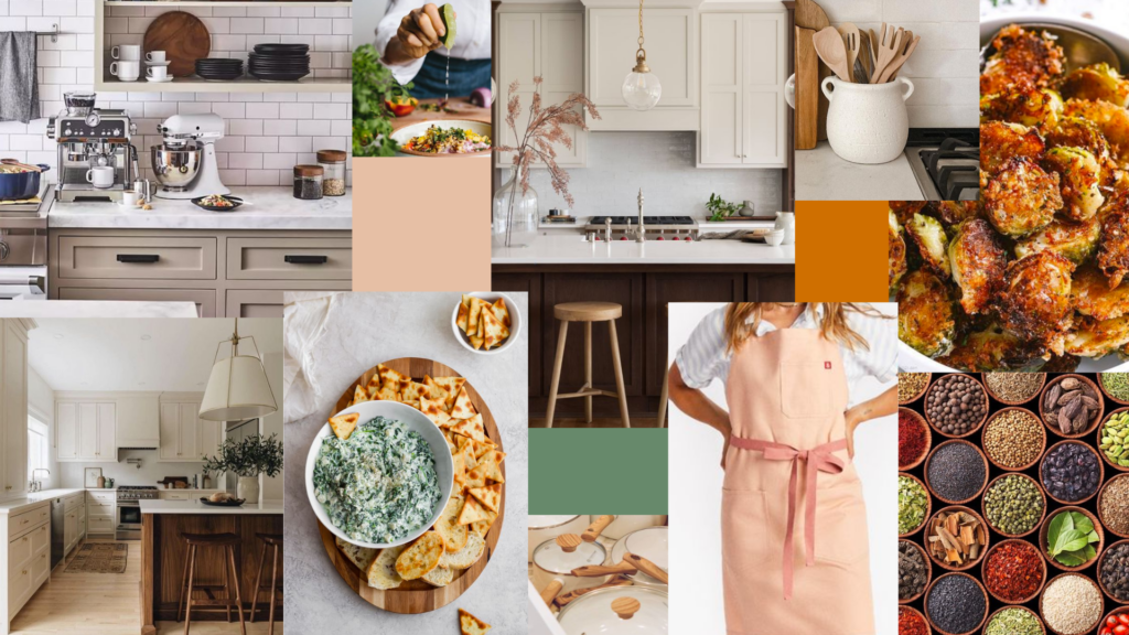 Mood boards created during a Think Idea Studio internship for the Arkansas Folic Acid Coalition.